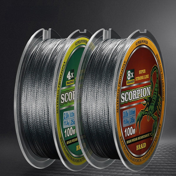 4 Strands 8 Strands PE Braided Fishing Line