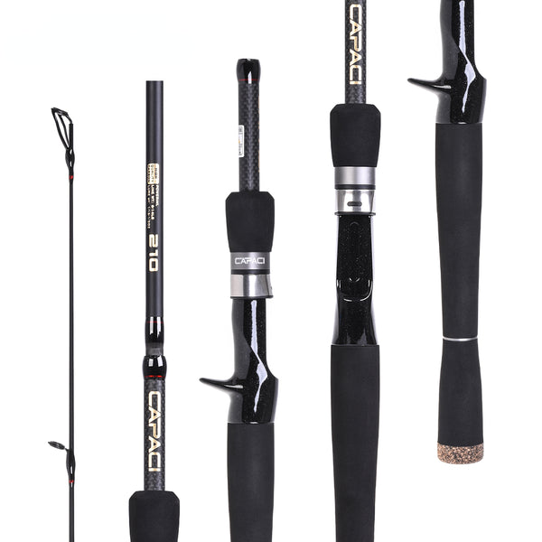 Carbon Lure Fishing Fiber UltraLight Spinning Casting Rod