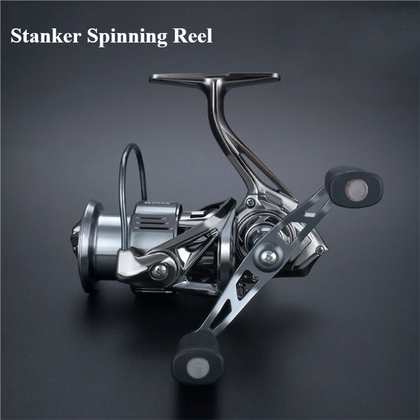 Top-Rated Upgraded Stanker Screw-in Spinning Reel - Engineered for Long-Distance Casting