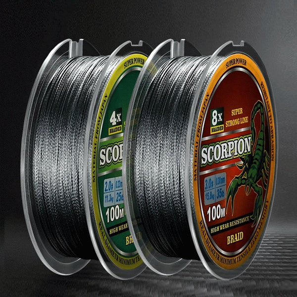 FISHINGHUB- PE Braided Fishing Line Multifulament  Fishing Line