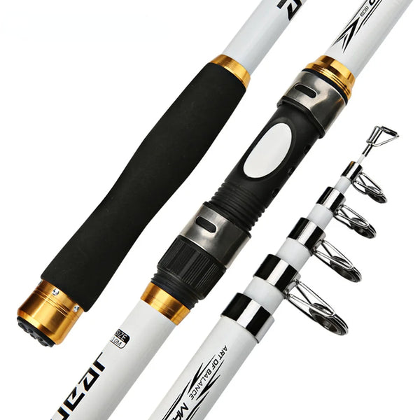 Hard FRP Carbon Fiber Telescopic Fishing Rod