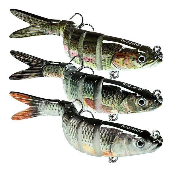 Bionic Bass Fishing Lure Multi Jointed Swimbait