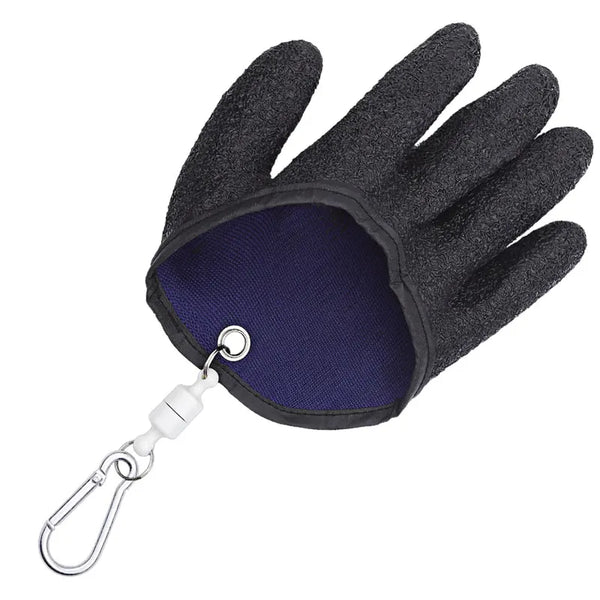 1Pcs Non Slip Latex Fishing Gloves