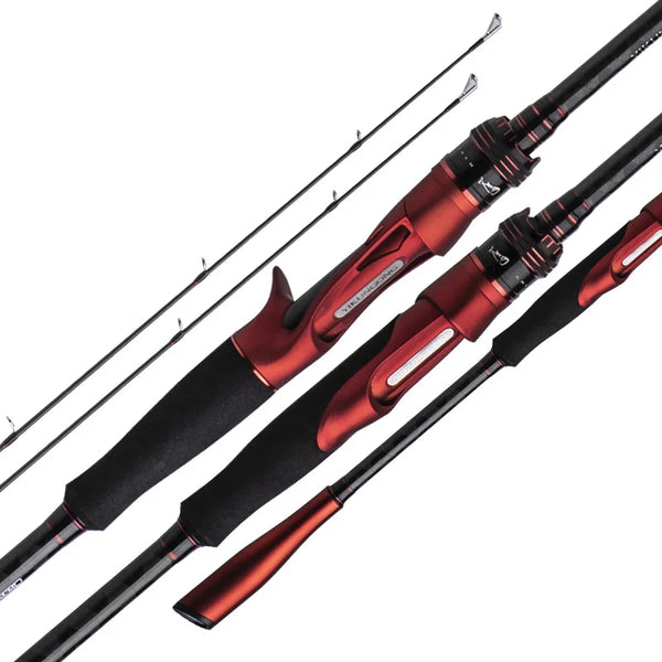 2 Section Spinning Baitcasting Rod Fishing Rod