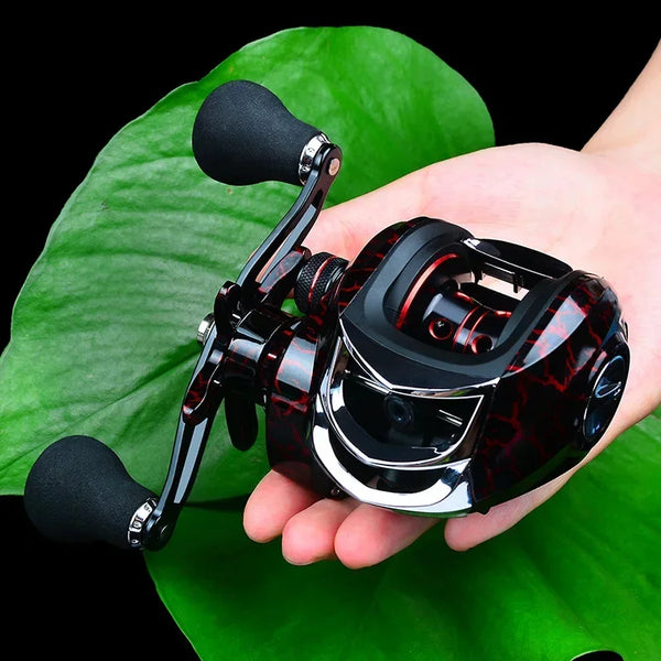 FISHHIVES  DUAL BRAKE SYSTEM  BAITCASTING REEL