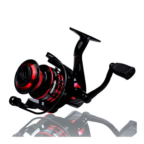 FISHINGHUB-Spinning Fishing Reel for Saltwater Carp with CNC Machined Metal Spool